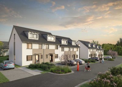 Reiheneckhaus in Heitersheim /schlüsselfertig mit Keller -KFW40