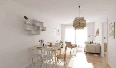 Moderne Wohnung direkt am Rhein