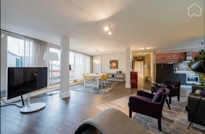 Exklusives möbliertes Penthouse im Herzen von Charlottenburg – mit rundum Terrasse