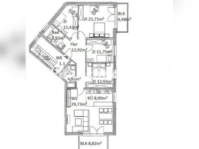 Tauschwohnung: Bieten 5-Raum o. 4-Raum Wohnung mit Balkon(en)