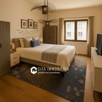 Gepflegte 3-Zimmer-Wohnung mit Balkon und TG-Stellplatz in Frankfurt-Preungesheim