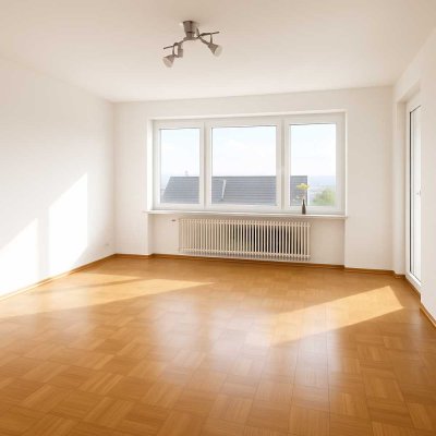 Sonnige, helle 4-Zi-Südwest-Whg, 96 qm, Garage, Garten,..