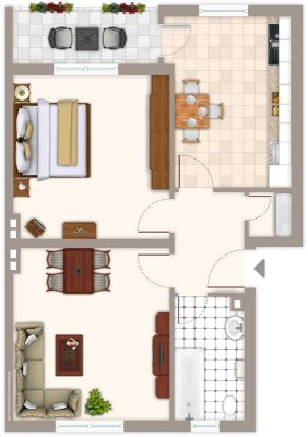 Sofort  frei! 2-Zimmer-Wohnung in Mönchengladbach Rheydt