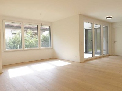 Ihr neues Zuhause: Bezugsfertige 3-Zimmer-Wohnung mit herrlichem Gartenanteil