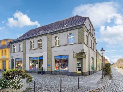 Wohn- und Geschäftshaus unter Denkmalschutz in bester Lage der Altstadt von Zossen