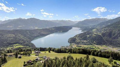 Außergewöhnliches Berghaus mit Freizeitwohnsitz - hoch über dem Millstätter See in Gschriet