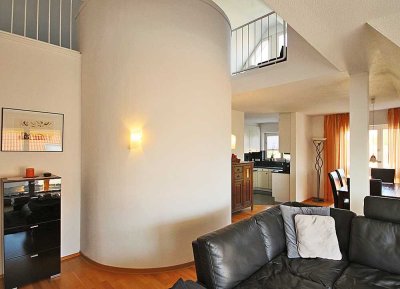 Luxuriöse 5 Zi. Maisonette-Wohnung nahe Innenstadt (teilmöbliert)
