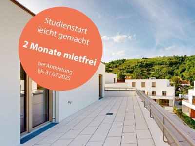 marena - Wohnen in Krems Haus 75b | 3-Zimmer-Dachgeschoßwohnung mit großer Terrasse