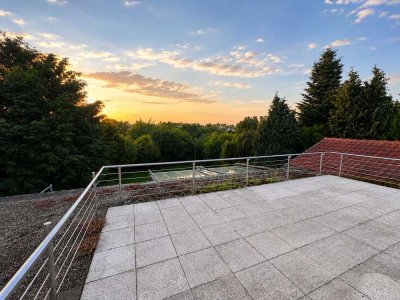 Außergewöhnliche 5-Zimmer-Maisonettewohnung mit Dachterrasse und Fernblick im Dortmunder Süden
