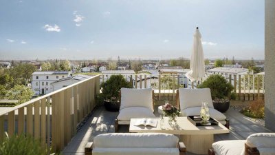 Wohlfühloase: 3-Zimmer-Wohnung mit Terrasse, zwei Bädern und exklusiver Ausstattung!