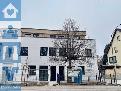 Moderne 2-Zimmer-Wohnung mit eigenem Privatgarten in Denning