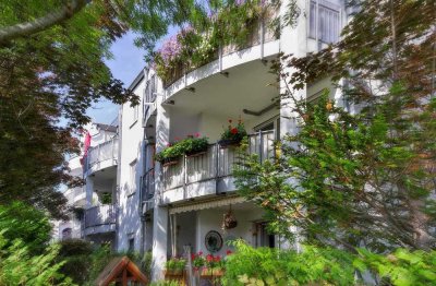 "An der Windmühle" 2-Raum-Wohnung mit zwei Balkonen und Stellplatz