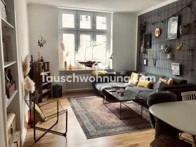 Tauschwohnung: 3 Zi Altbau Whg mit Balkon gegen 4 Zi mit Garten