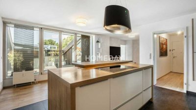 Renovierte Wohnung mit moderner Ausstattung in charmantem Hofensemble