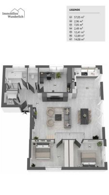 Exklusive Neubau-Erdgeschosswohnung am Deich in Moorrege – Wohnen mit Blick auf die Natur
