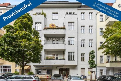 VERMIETET! PROVISIONSFREI! *Geräumige 2-Zimmer-Wohnung, Erdgeschoss/ Gartenhaus in Charlottenburg*