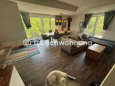 Tauschwohnung: Grosse Famillienwohnung gegen Kleiner mit Privat Garten