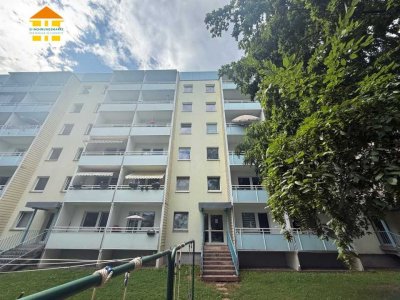 Neu vermietete 4-Raum-WE mit Balkon zur Kapitalanlage in Morgenleite!