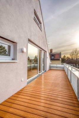 Einzigartige 3-Zi. Terrassenwohnung mit Penthouse-Charakter