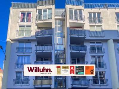 Citynah: Helle 2-Zimmer-Wohnung mit Balkon, Lift & Tiefgarage