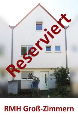 Groß-Zimmern: Gepflegtes Reihenmittelhaus an der grünen Mitte