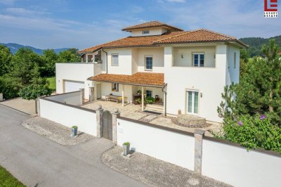 Südkärnten: Tosakana-Villa mit Gartenanlage (Baulandreserve)