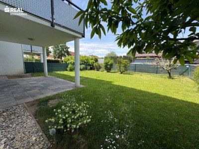 Helle 3-Zimmer-Wohnung mit Terrasse und großem Garten