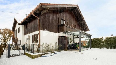 Reihenendhaus mit großzügigem Garten und behaglichem Wohnambiente