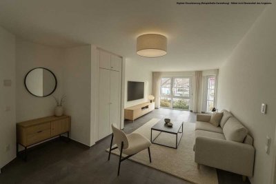 Frisch kernsanierte moderne und helle Wohnung nähe Magdeburg, Erstbezug nach Sanierung