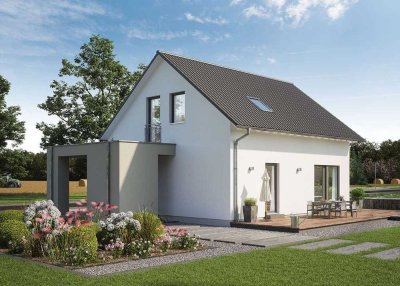 Verwirkliche Sie sich doch ihren Traum vom Eigenheim. Traumhaus mit Grundstück statt Miete.