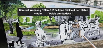 3-Zimmer-Wohnung in Mülheim an der Ruhr im Innenhafen