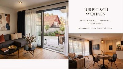 PURISTISCH WOHNEN - Erdgeschosswohnung
