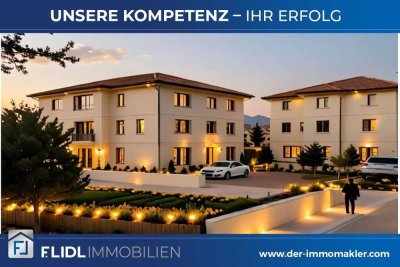 Bezugsfertige  3 Zimmer Eigentumswohnung in 9 Fam. Haus /  - EG mit Terrasse