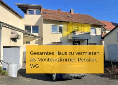 Unterkunft, Monteurzimmer, WG, Pension. Je Zimmer 500€ im Monat plus 50€ Nebenkosten pro Person
