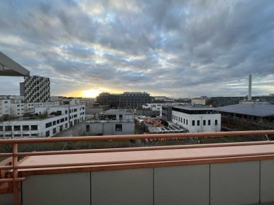 Dachterrassenwohnung mit Zugspitzblick 3 Zi, TG