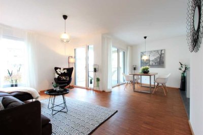 Citypark, schöne  3-Zimmer Wohnung im EG mit Garage in Karlsruhe