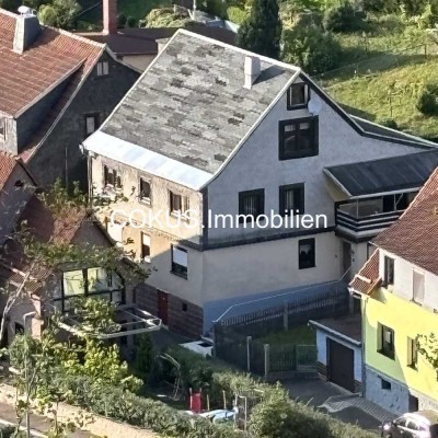 Behagliches Zuhause - größeres EFH mit Naturgarten und 3x Garage