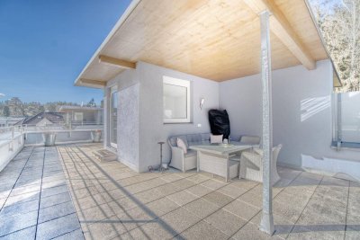 Einfamilien-Doppelhaus der Extraklasse - Seeblick und mitten im Grünen