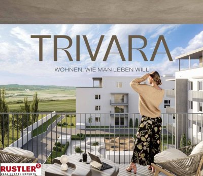 TRIVARA - Wohnen, wie man leben will - 2 Zimmer Gartenwohnung C-02