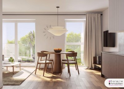 PASSIVHAUS - Barrierefreie Neubauwohnung mit Terrasse - sonnig und hell - Tiefgarage