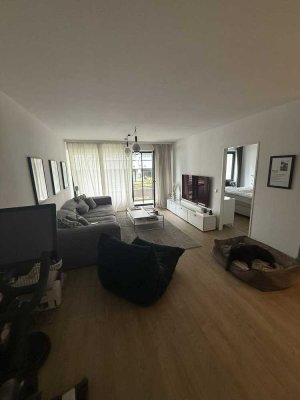 Helle 2-Zimmer-Wohnung mit einer Einbauküche und Balkon im Herzen von Meerbusch-Büderich