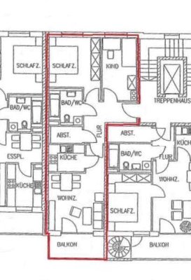 3-Zi-Wohnung mit Südbalkon, TG & Aufzug – ruhig & zentrumsnah gelegen