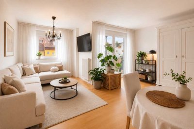 Frankfurt Preungesheim: Vermietete 2-Zimmer Wohnung mit Balkon und TG-Stellplatz