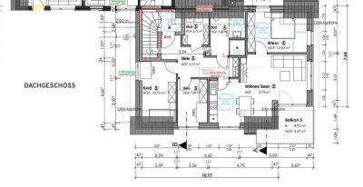 4 Zimmer DG Wohnung in Rhede zu vermieten