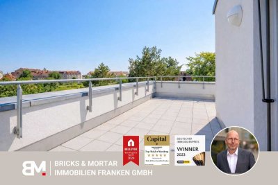 Seniorengerechte 2-Zimmerwohnung mit großer Dachterrasse für Eigennutz oder Kapitalanlage