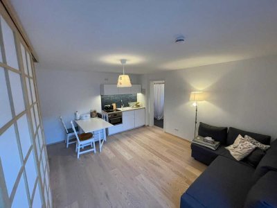 1-Zimmer Wohnung mit Terrasse und Garage in Haar