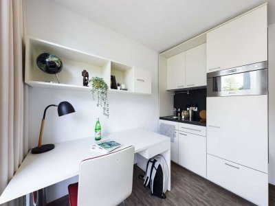 DIE ZIMMEREI | Zum Sommersemester: Möblierte 1-Zimmer-Wohnung zentral nahe der JGU | Basic Bude