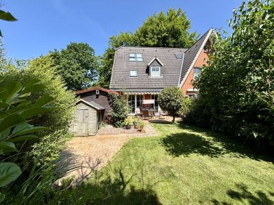Reserviert! Gepflegtes und solides Reihenendhaus mit sonnigem Garten in ruhiger Lage von Glücksburg