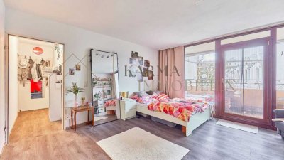 Attraktive Kapitalanlage: 1 Zimmer Wohnung mit Balkon in der Mainzer Altstadt