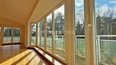 Direkt vom Aufzug ins Penthouse - Wohnkomfort mit Blick ins Alstertal